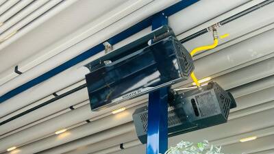 Bayraktar BKSC-6 Camlı Seramik Plakalı 12 kW Radyant Isıtıcı - 2