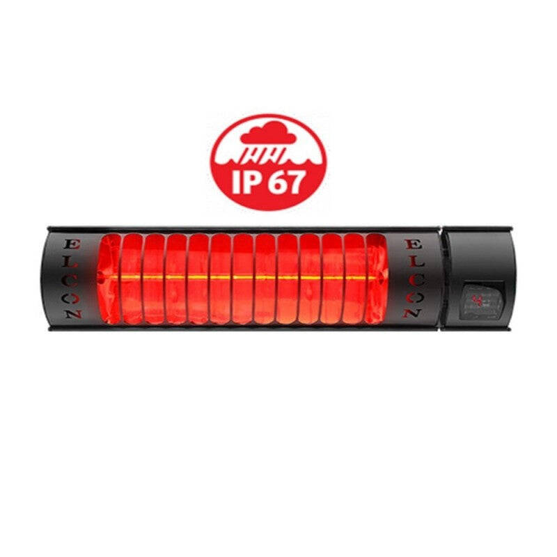 Elcon RCH-2000/4 İnfrared Isıtıcı Su Geçirmez Ip67 Sertifikalı (Uzaktan Kumandalı) - 1