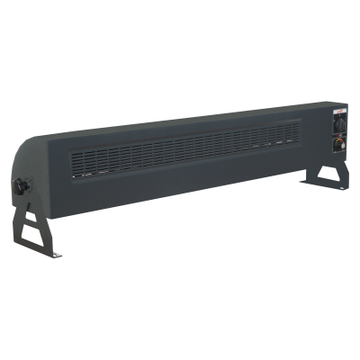 Heatbox 360 derece dönebilir füme renk monofaze fanlı elektrikli ısıtıcı 3000-6000 watt - 