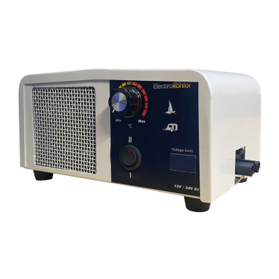 Heatbox Mini Krem Renk Monofaze Fanlı Elektrikli Isıtıcı 12 Volt 100/200 Watt - 