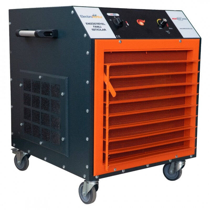 Heatbox pro ısıtıcı füme 30 kw trifaze fanlı ısıtıcı 15000/30000 watt - 1