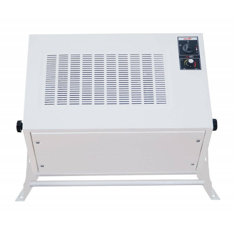 Heatbox pro ısıtıcı krem renk 12 kw trifaze fanlı ısıtıcı 6000/12000 watt - 1